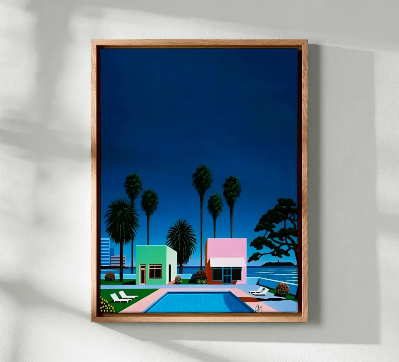 Stadspop canvas met Baklijst van Michael Mares