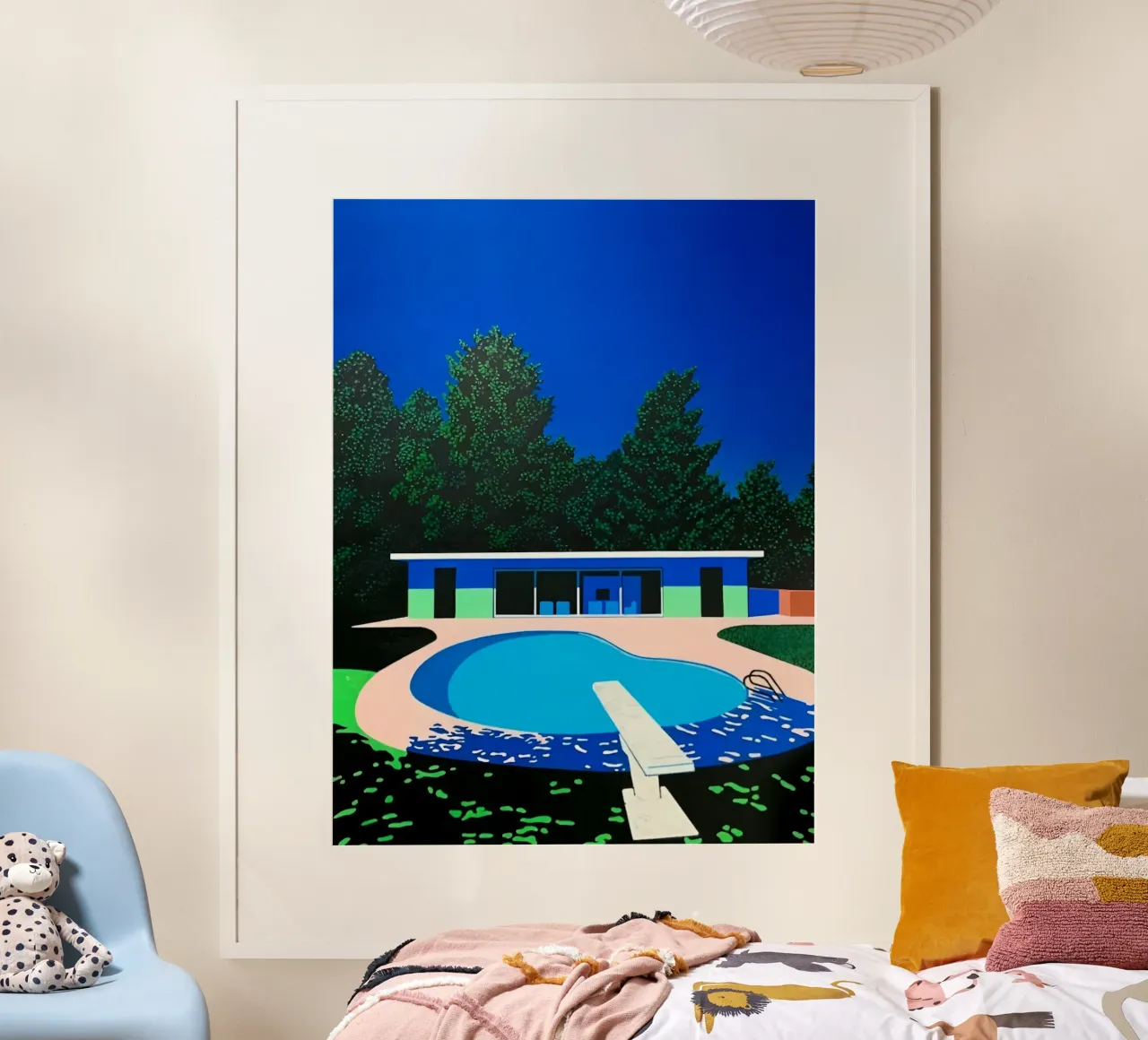 A bordo piscina poster da Michael Mares