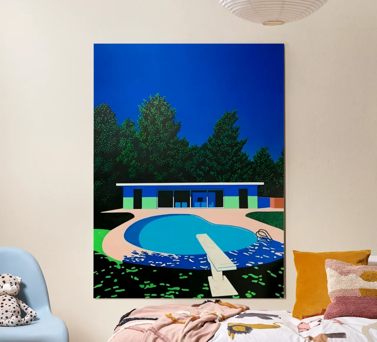 A bordo piscina poster da Michael Mares