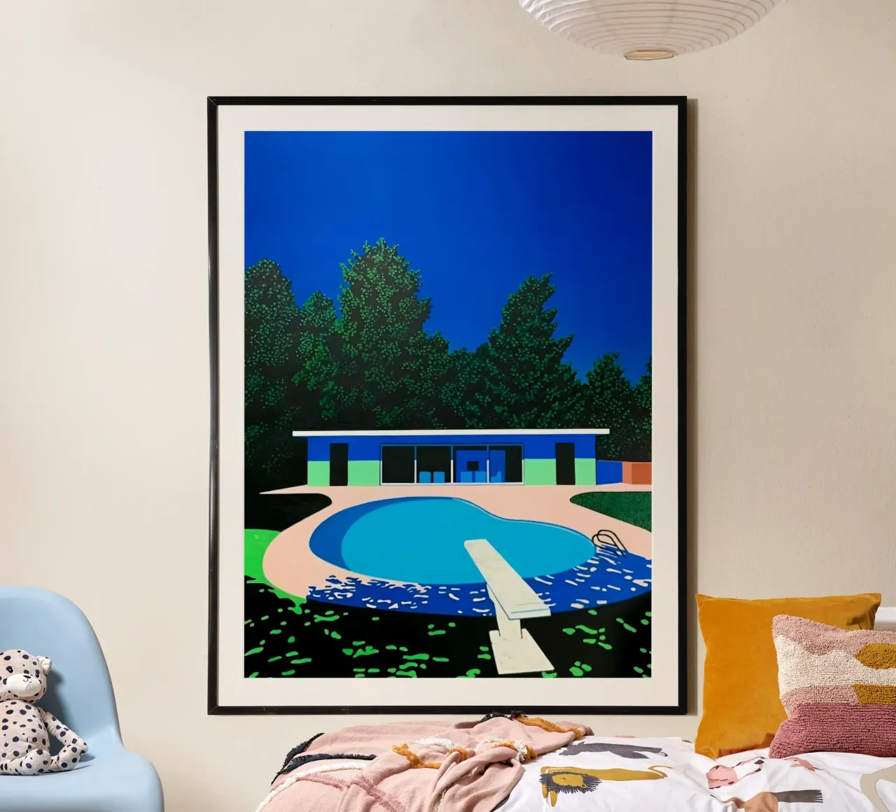 A bordo piscina poster da Michael Mares