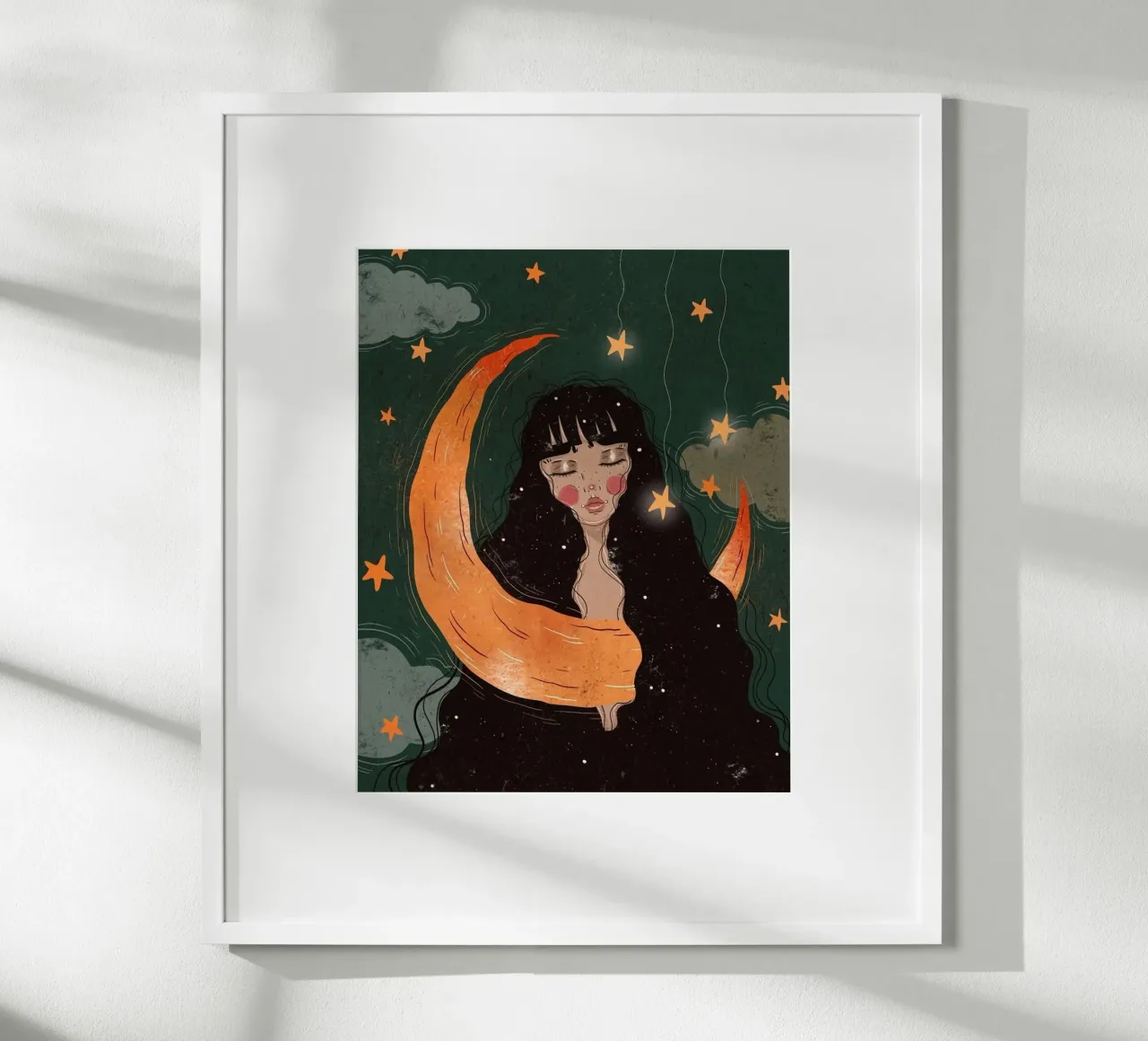 girl moon through poster da jasnet