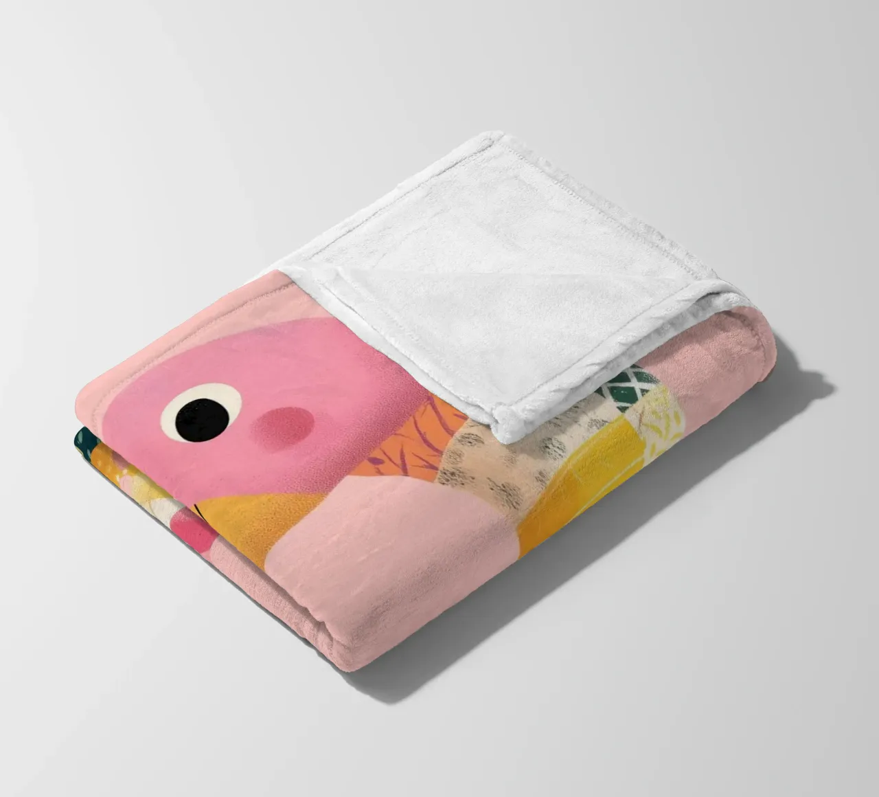 Smiling Snake Friend coperta in pile da Kiara