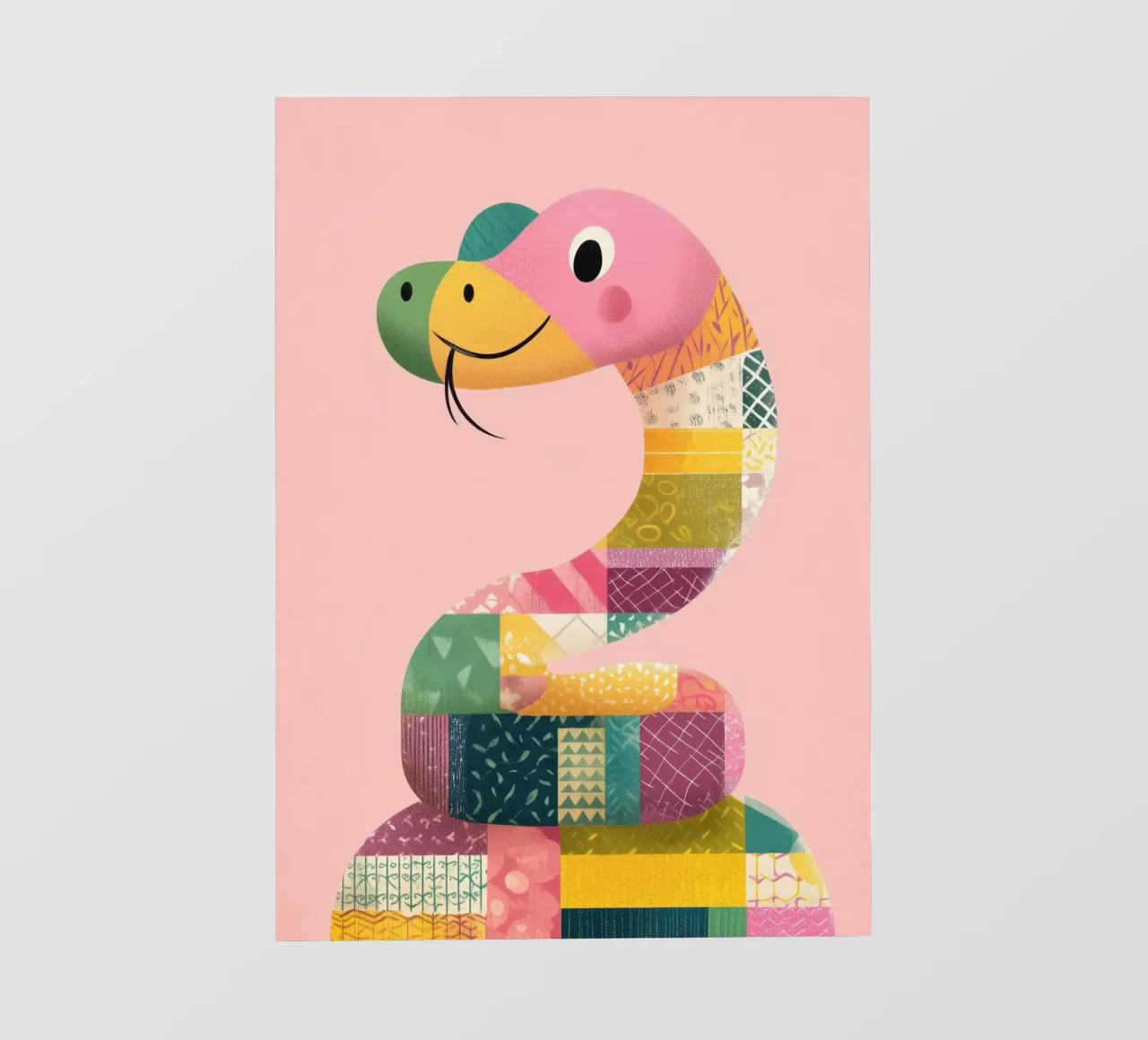 Smiling Snake Friend telo in pvc da Kiara