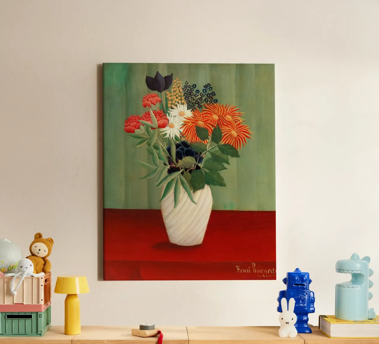 composizioni floreali decorative all'interno della casa tela con Cornice a cassetta da taylor shop