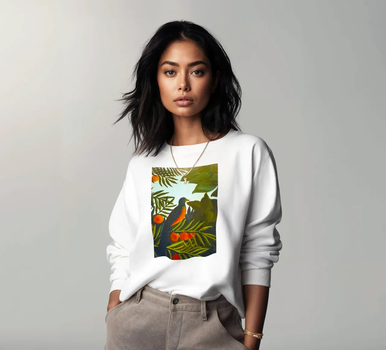 uccelli appollaiati sui rami felpa da taylor shop