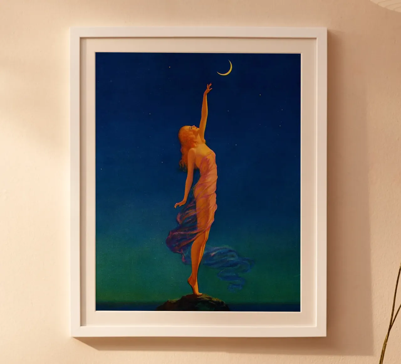 Edward Mason Eggleston – Reaching for the Moon poster by Venus Art