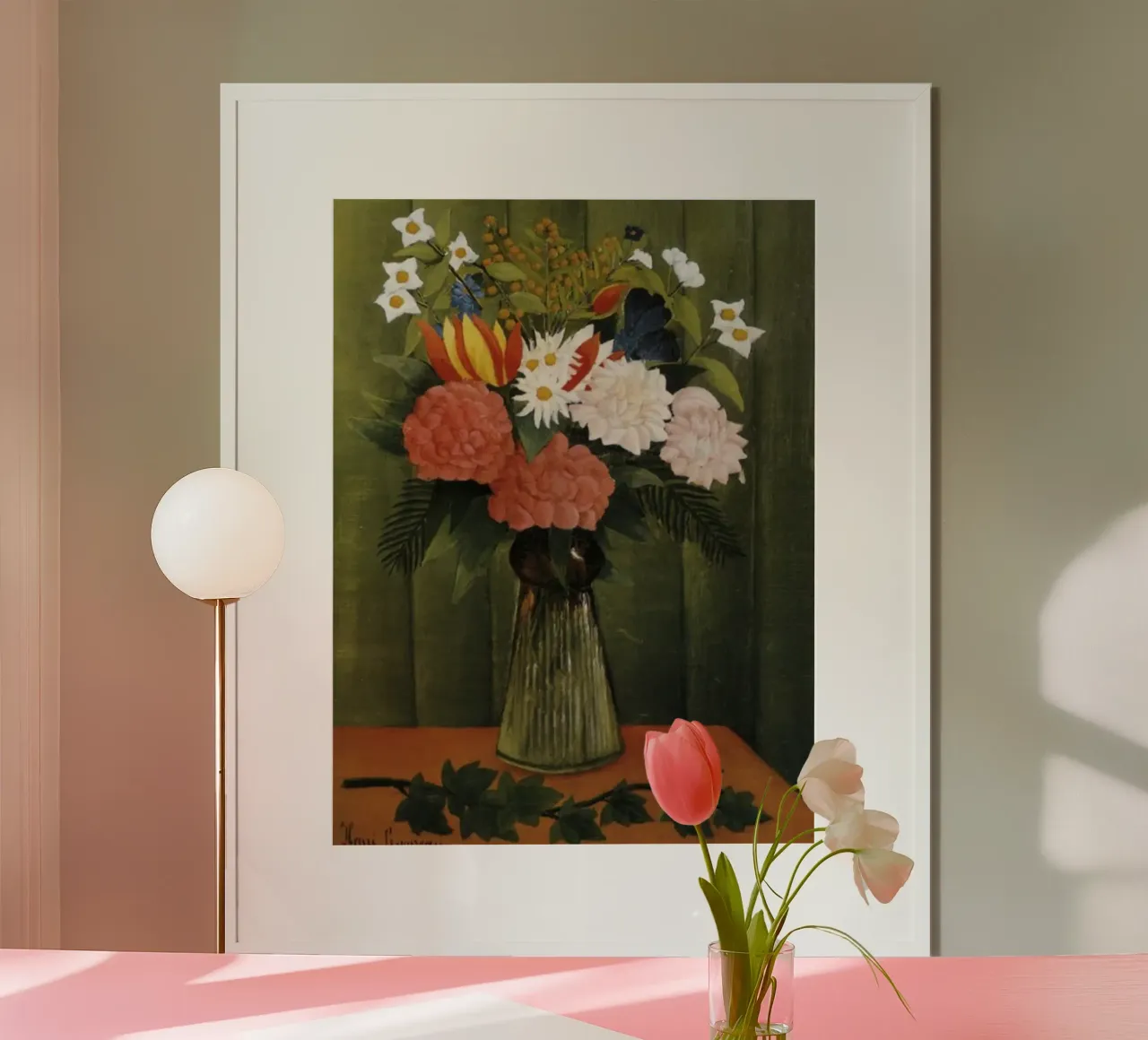 bouquet di fiori dipinto poster da taylor shop