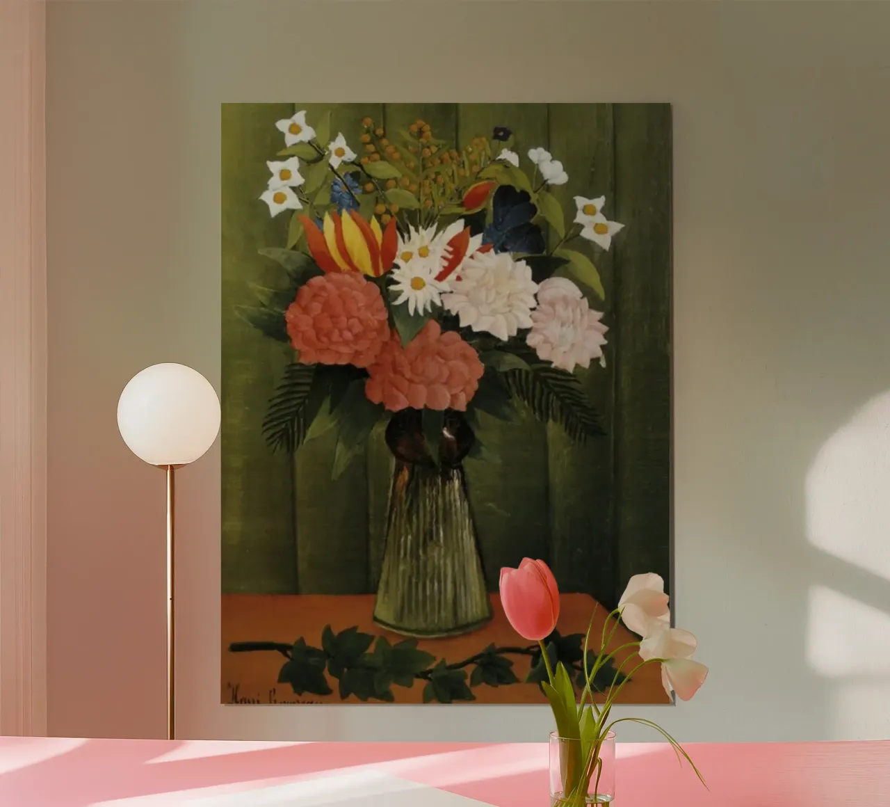 bouquet di fiori dipinto poster da taylor shop
