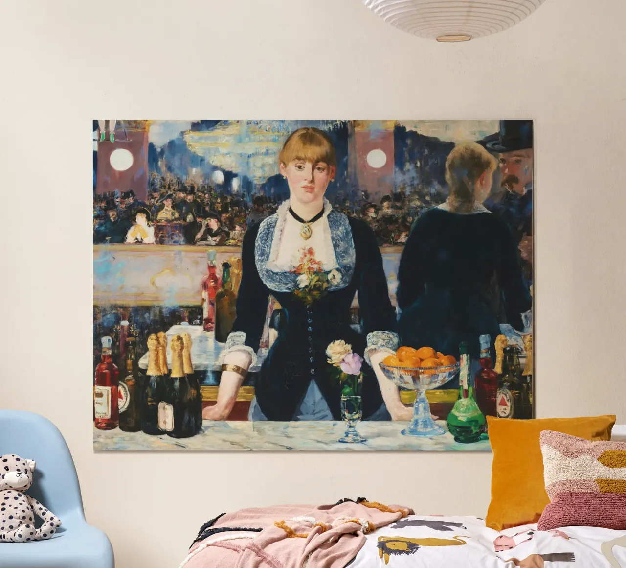 Un bar alle Folies-Bergère - Édouard Manet poster da Venus Art