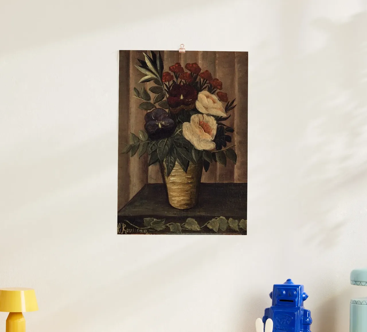 vaso di fiori per la decorazione della casa poster da taylor shop