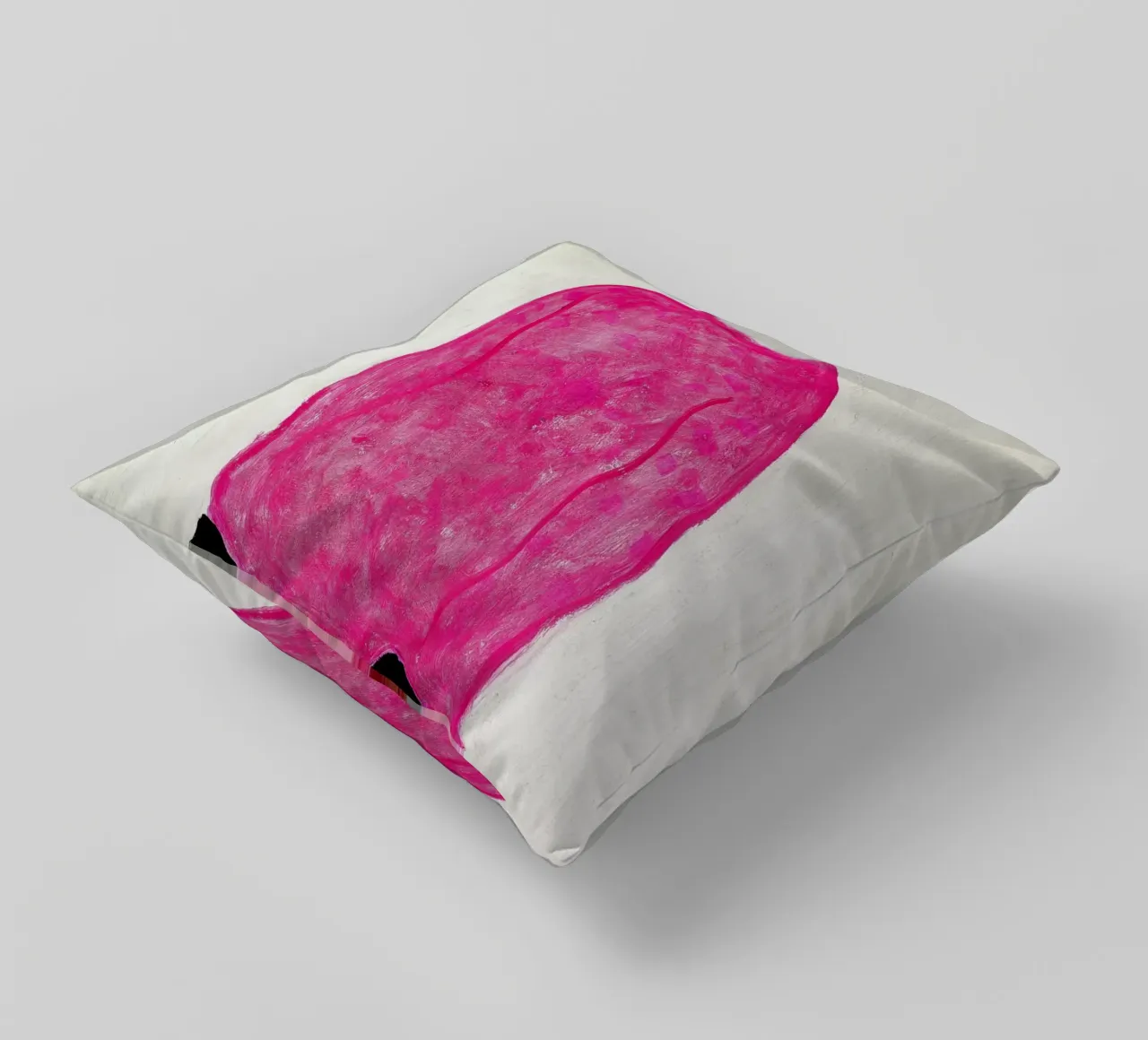Donna in rosso - Chang Yu (Sanyu) cuscino da Classic Art Prints