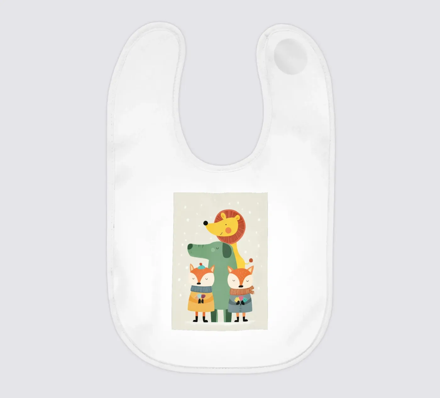 Winter Buddies bavaglino da Kiara