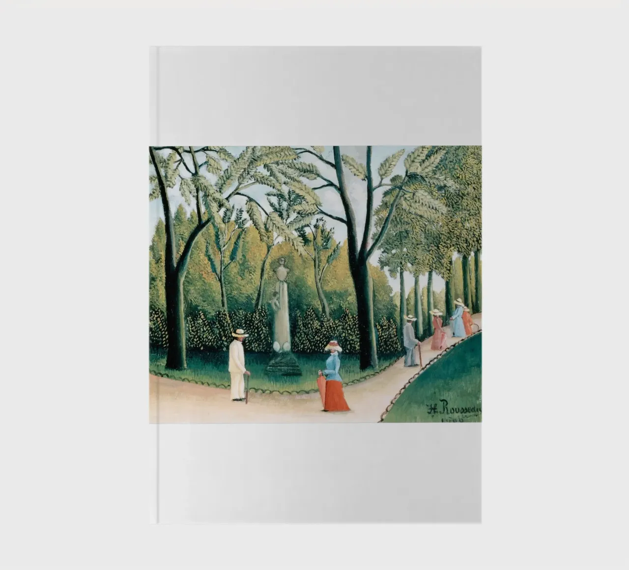 Chopin Monument at the three-way intersection notebook by taylor shop