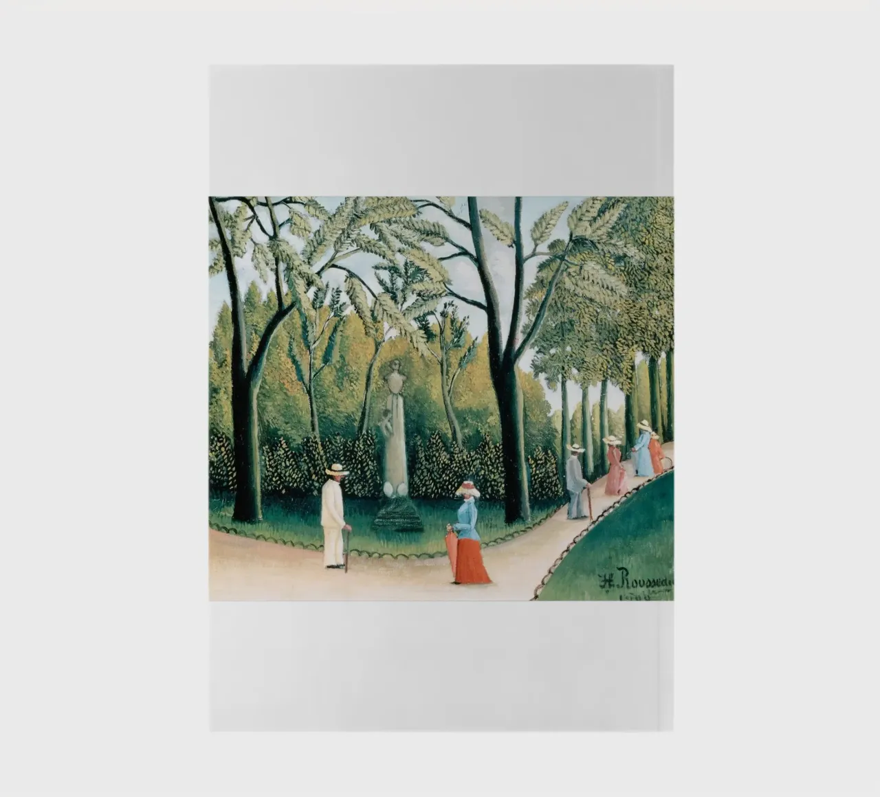 Chopin Monument at the three-way intersection notebook by taylor shop