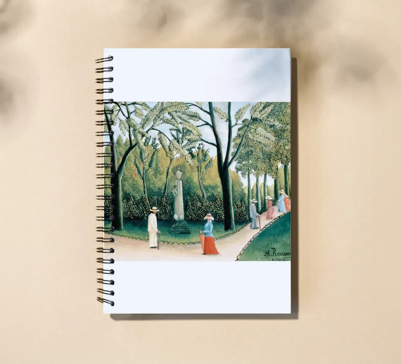 Chopin Monument at the three-way intersection spiral notebook by taylor shop