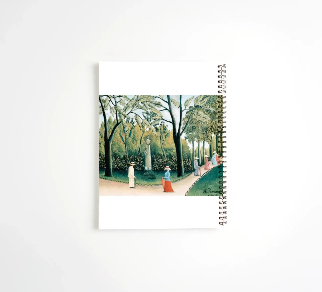 Chopin Monument at the three-way intersection spiral notebook by taylor shop