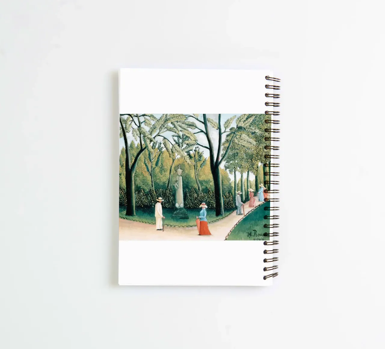 Chopin Monument at the three-way intersection spiral notebook by taylor shop