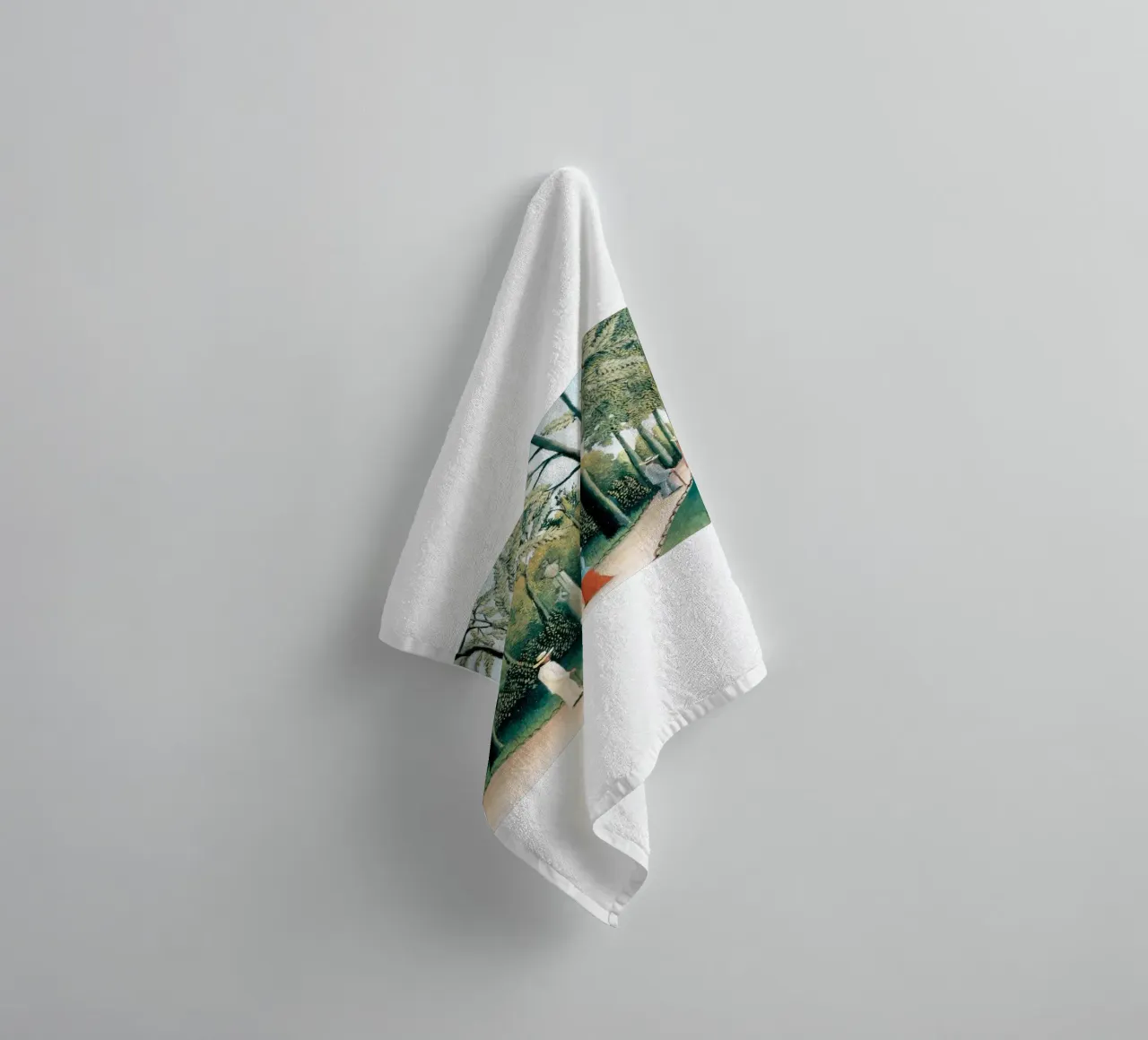 Chopin Monument at the three-way intersection towel by taylor shop