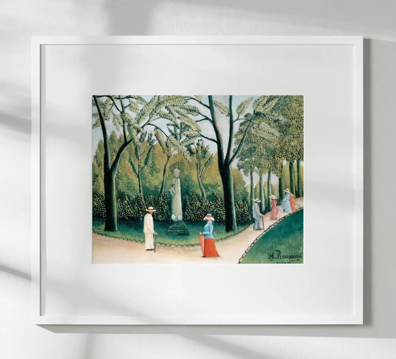 Chopin-Denkmal an der Drei-Wege-Kreuzung Poster von taylor shop