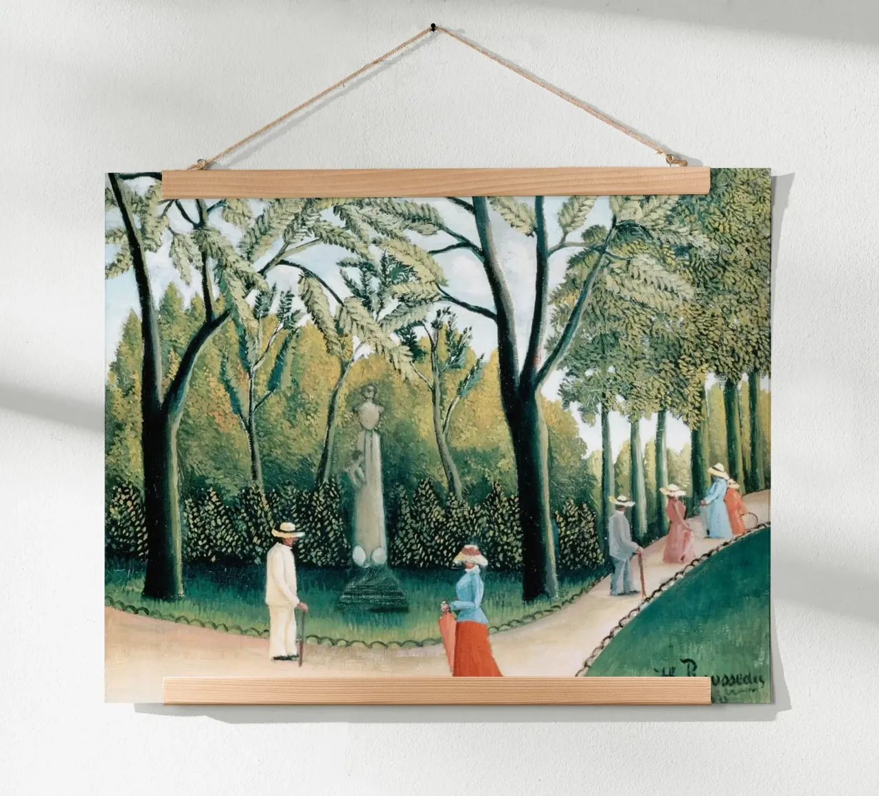 Chopin-Denkmal an der Drei-Wege-Kreuzung Poster von taylor shop