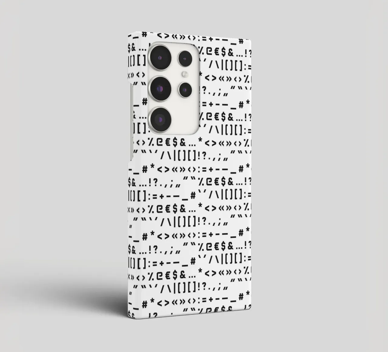Typography Special Characters Pattern #1 cover samsung da kathrinmay