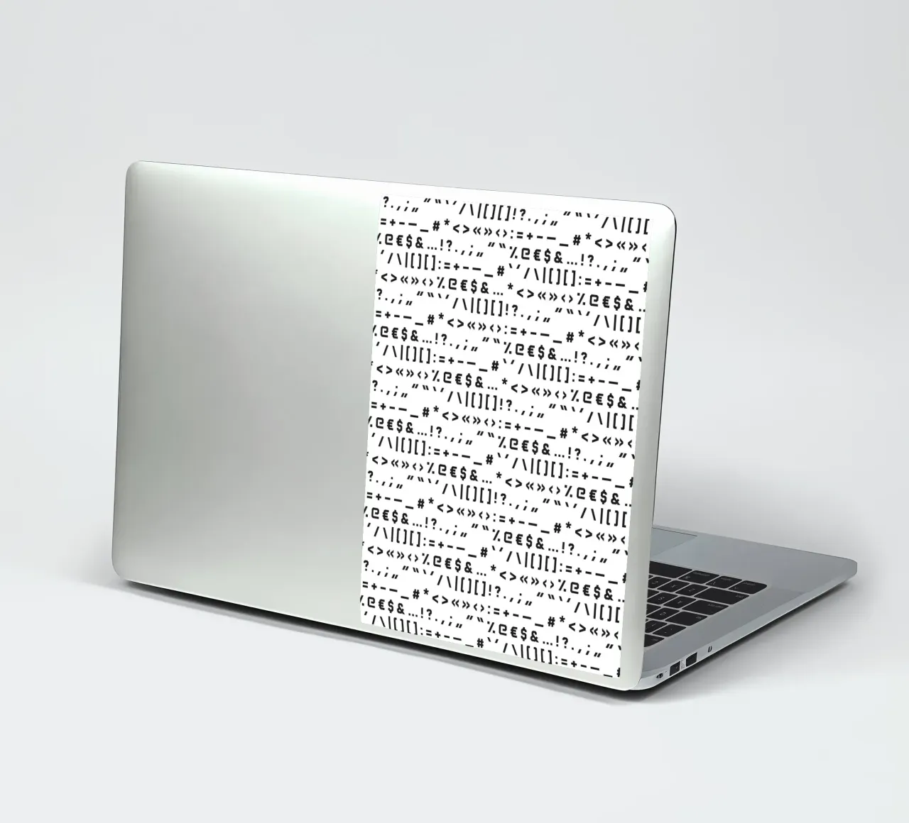 Typography Special Characters Pattern #1 adesivo da kathrinmay