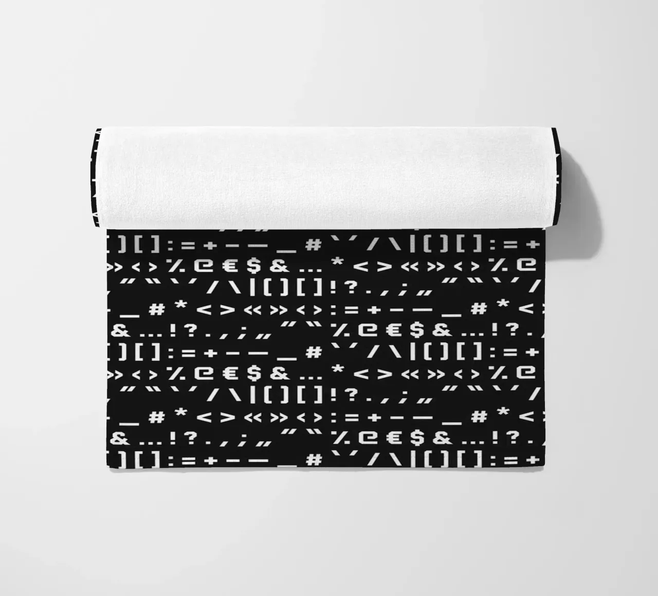 Typography Special Characters Pattern #2 telo mare da kathrinmay