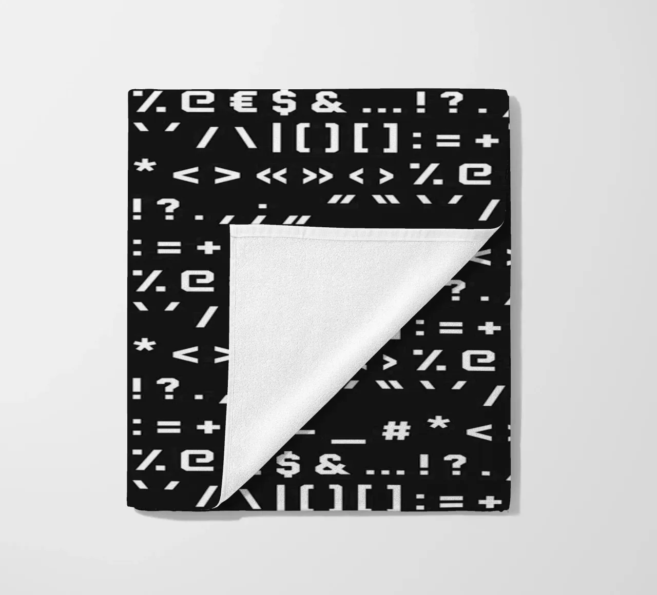 Typography Special Characters Pattern #2 telo mare da kathrinmay
