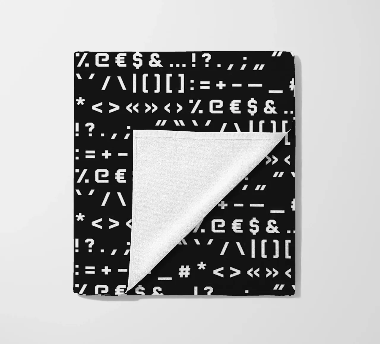 Typography Special Characters Pattern #2 telo mare da kathrinmay