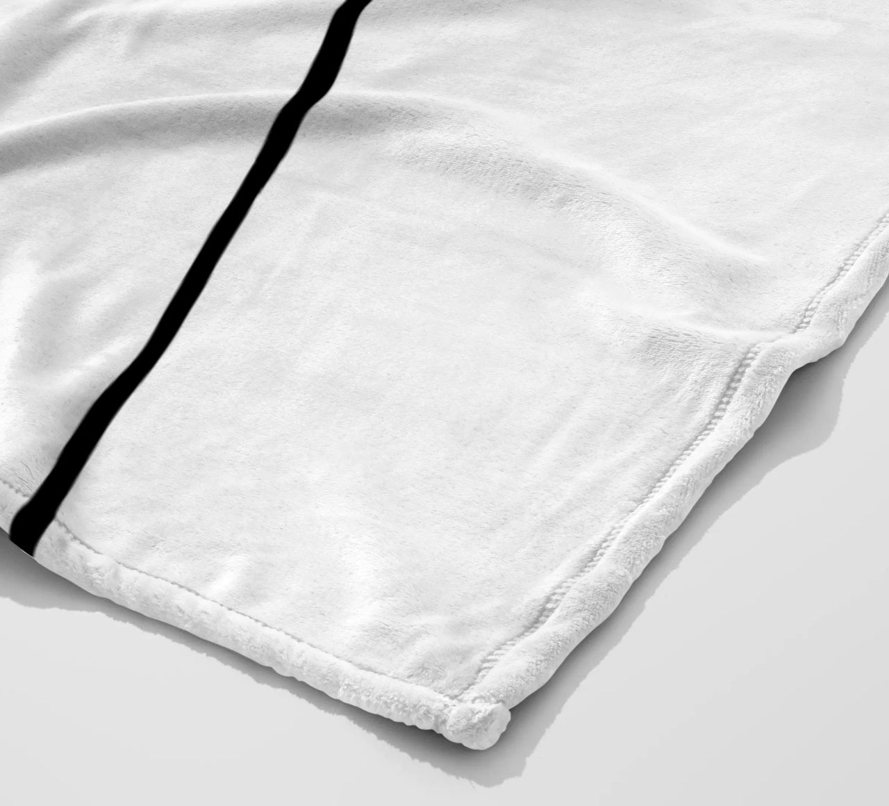 Zwei Wildblumen - Linienzeichnung Line Art coperta in pile da BAINAI