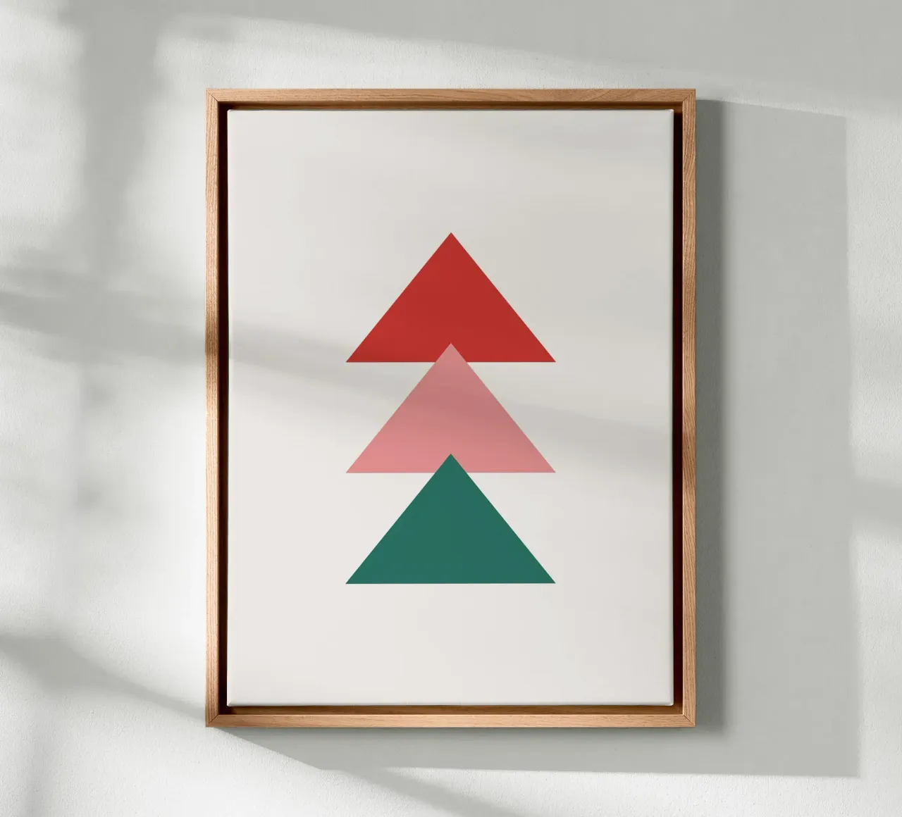 Tree canvas with Floater frame by we line studio - art