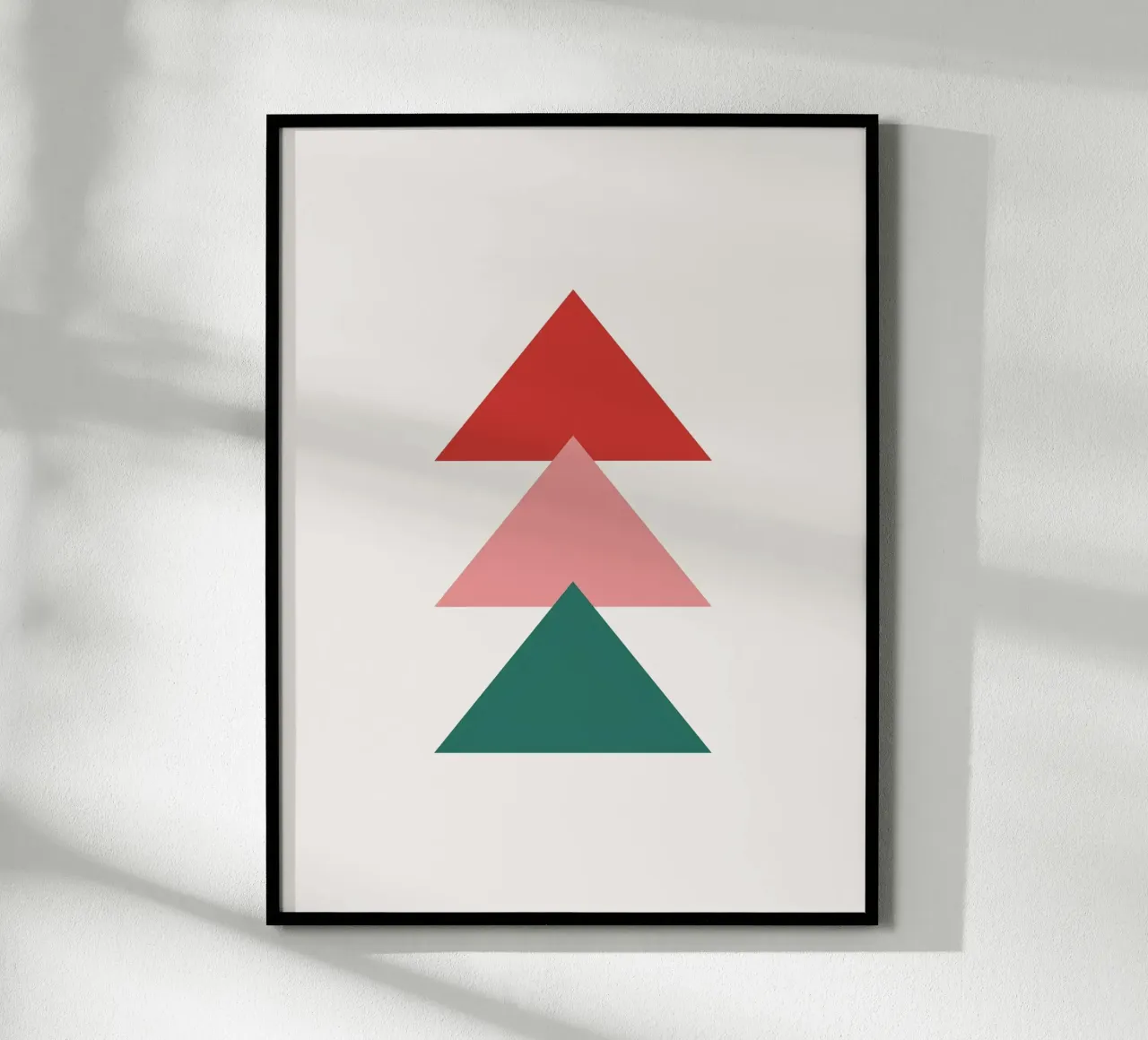 Tree poster con telaio in plastica da we line studio - art