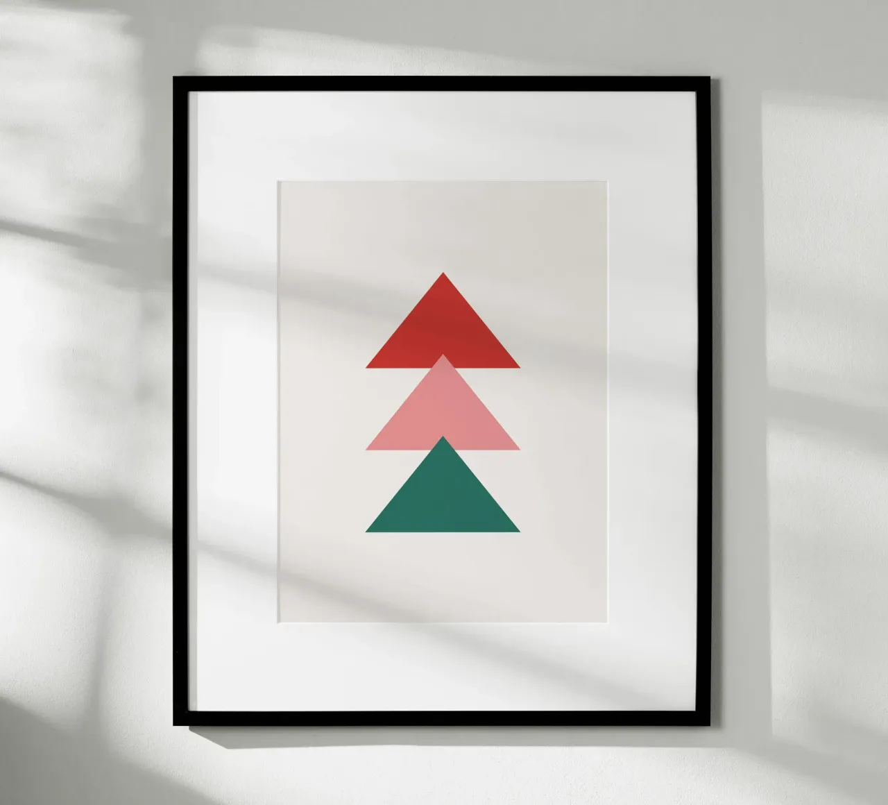 Tree poster con telaio in plastica da we line studio - art