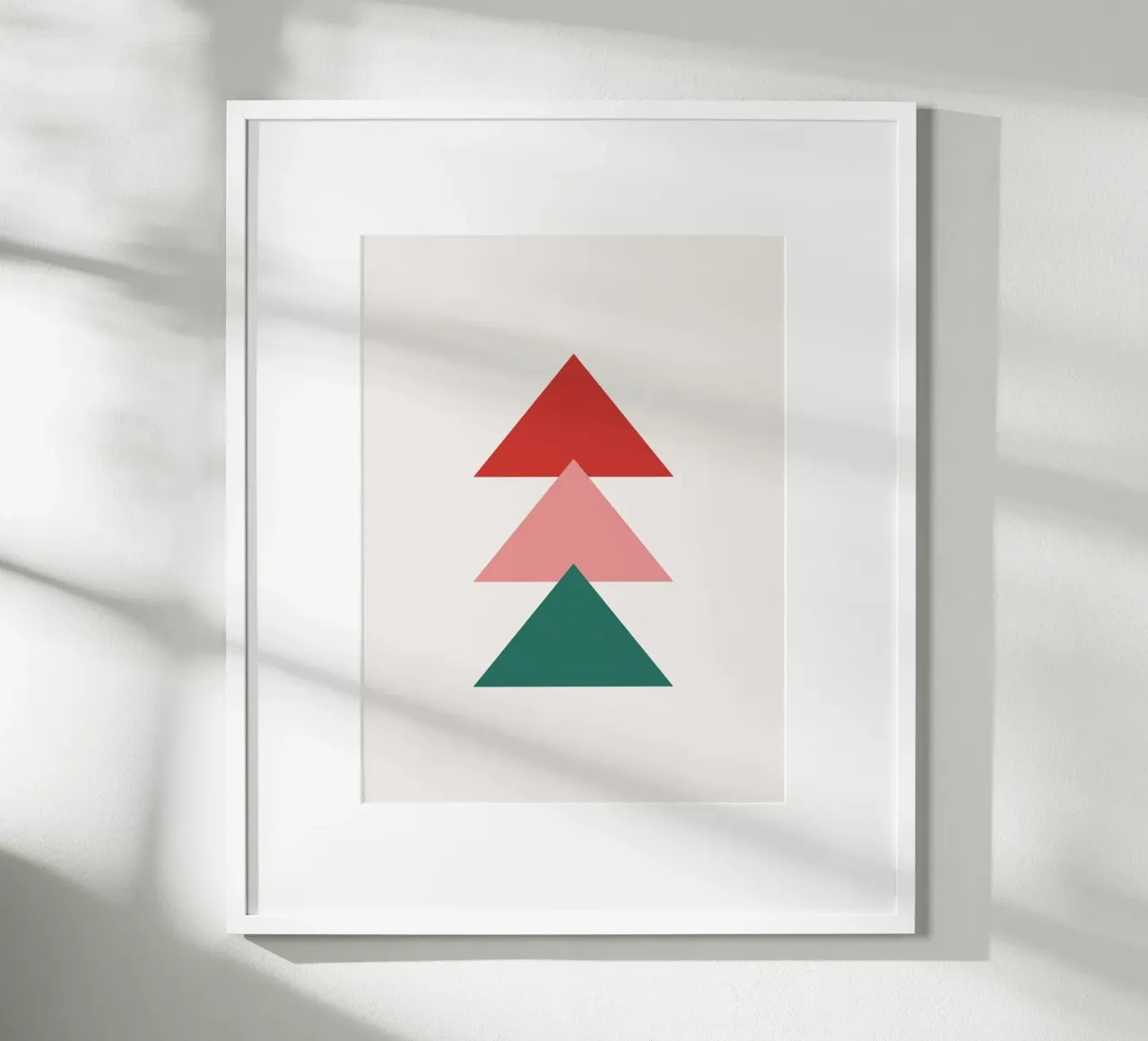 Tree poster con telaio in plastica da we line studio - art