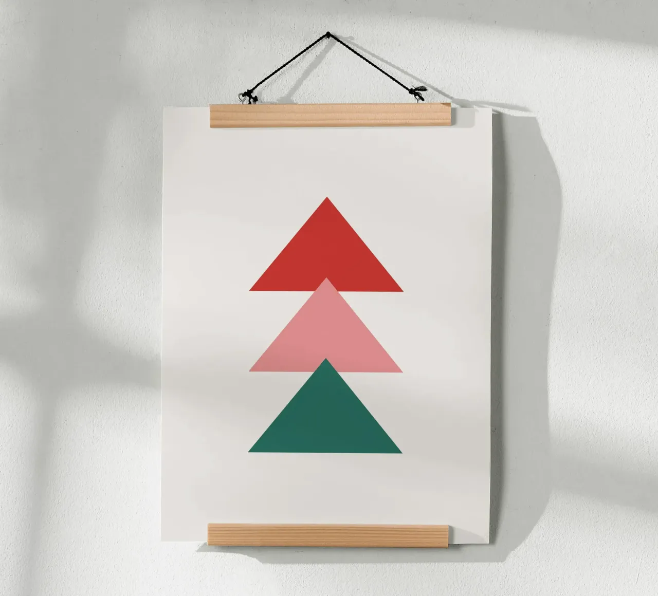 Tree poster con telaio in plastica da we line studio - art
