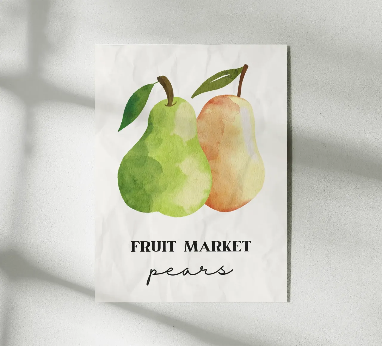 Pears plexiglass da PinkCandyWalls