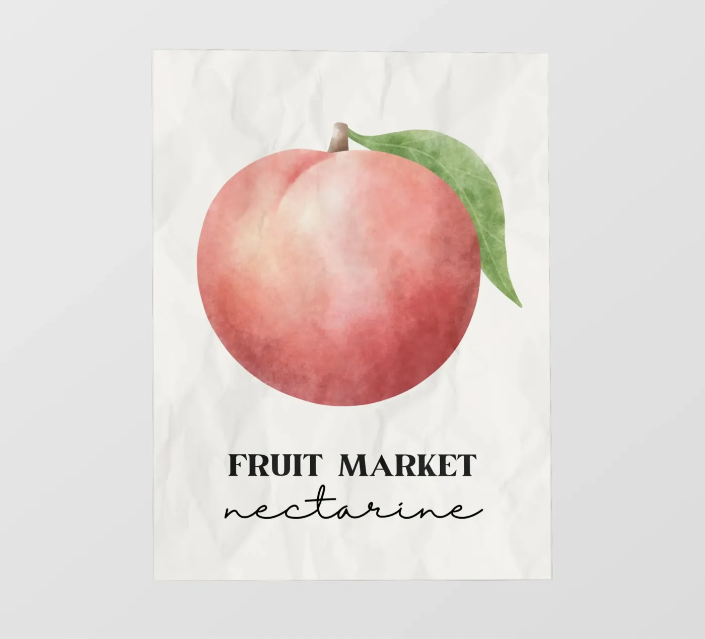 Nectarine pellicola backlit da PinkCandyWalls