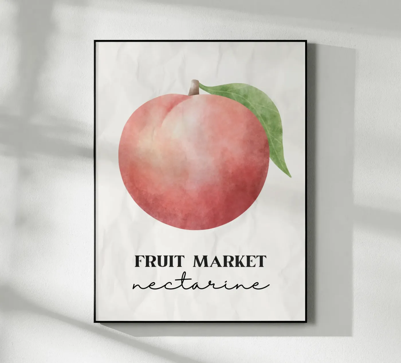 Nectarine Acryl-Glas von PinkCandyWalls