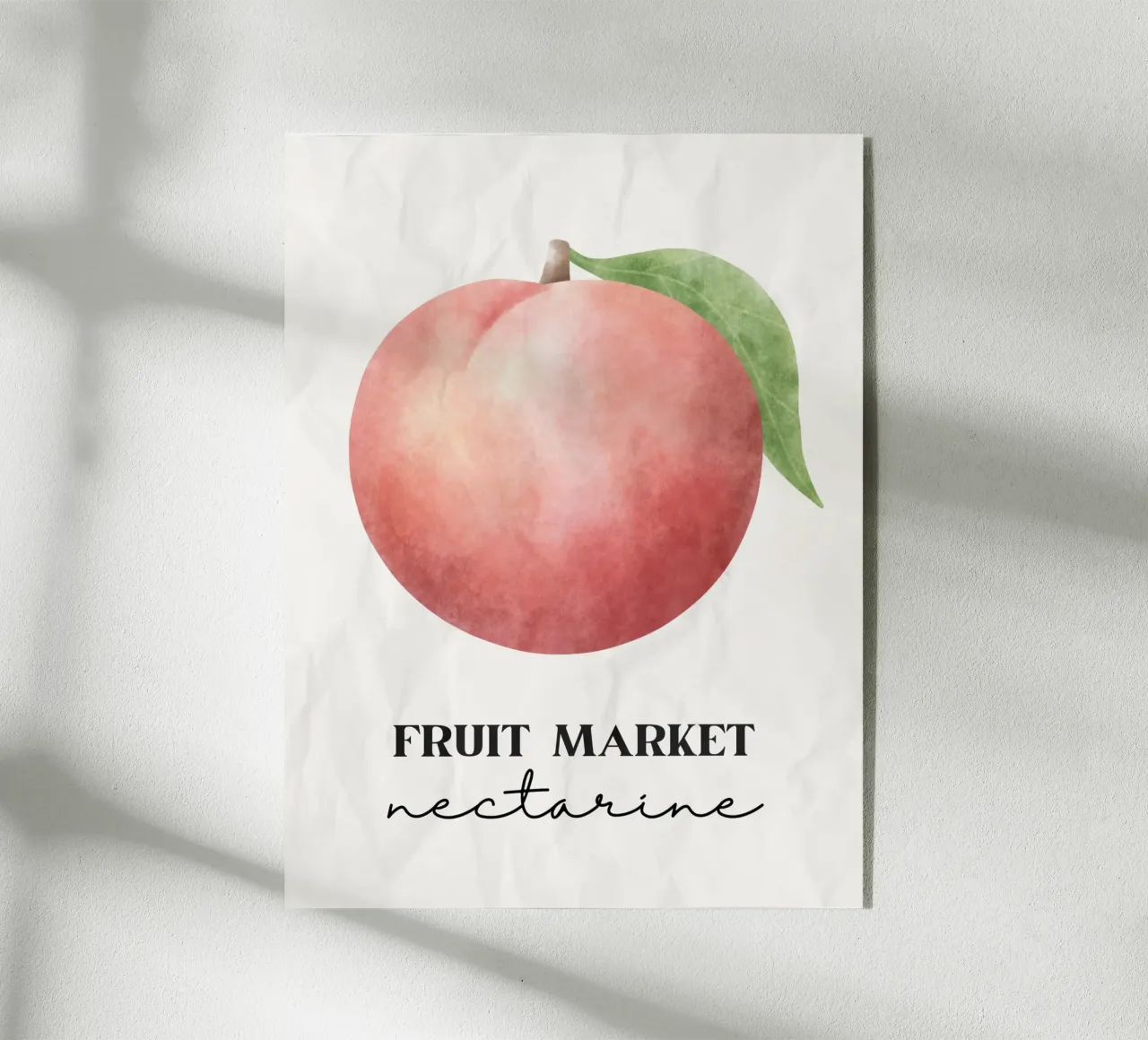 Nectarine plexiglass da PinkCandyWalls