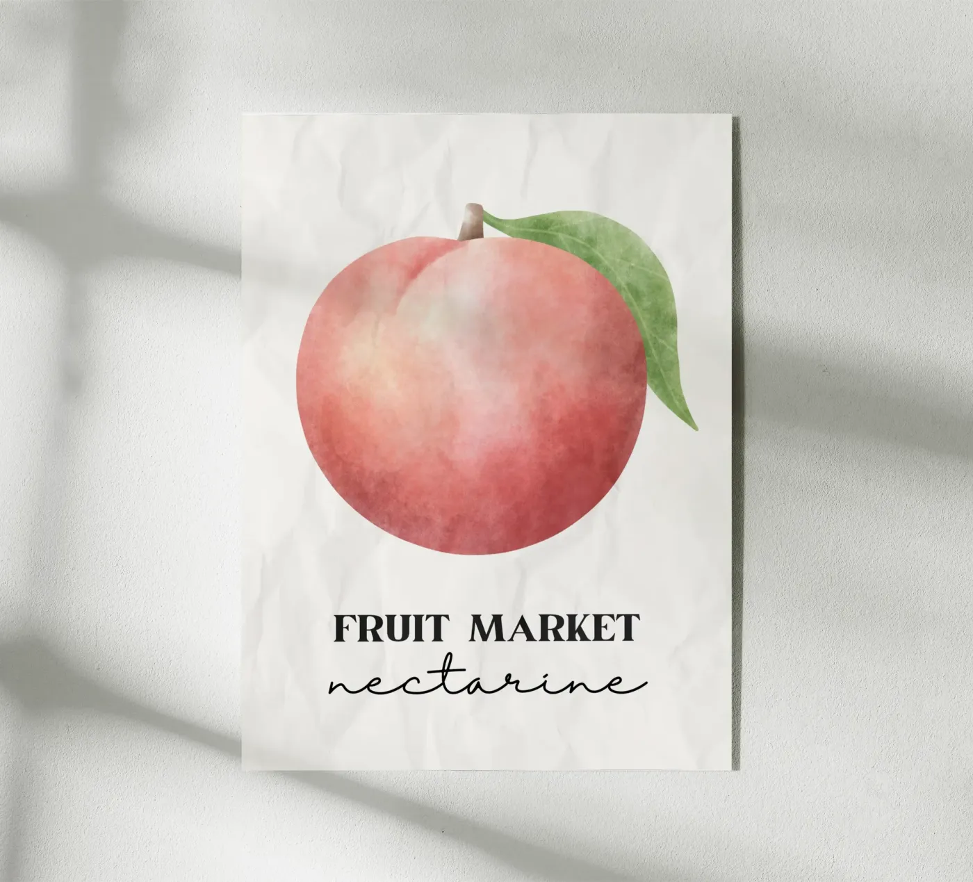 Nectarine Acryl-Glas von PinkCandyWalls