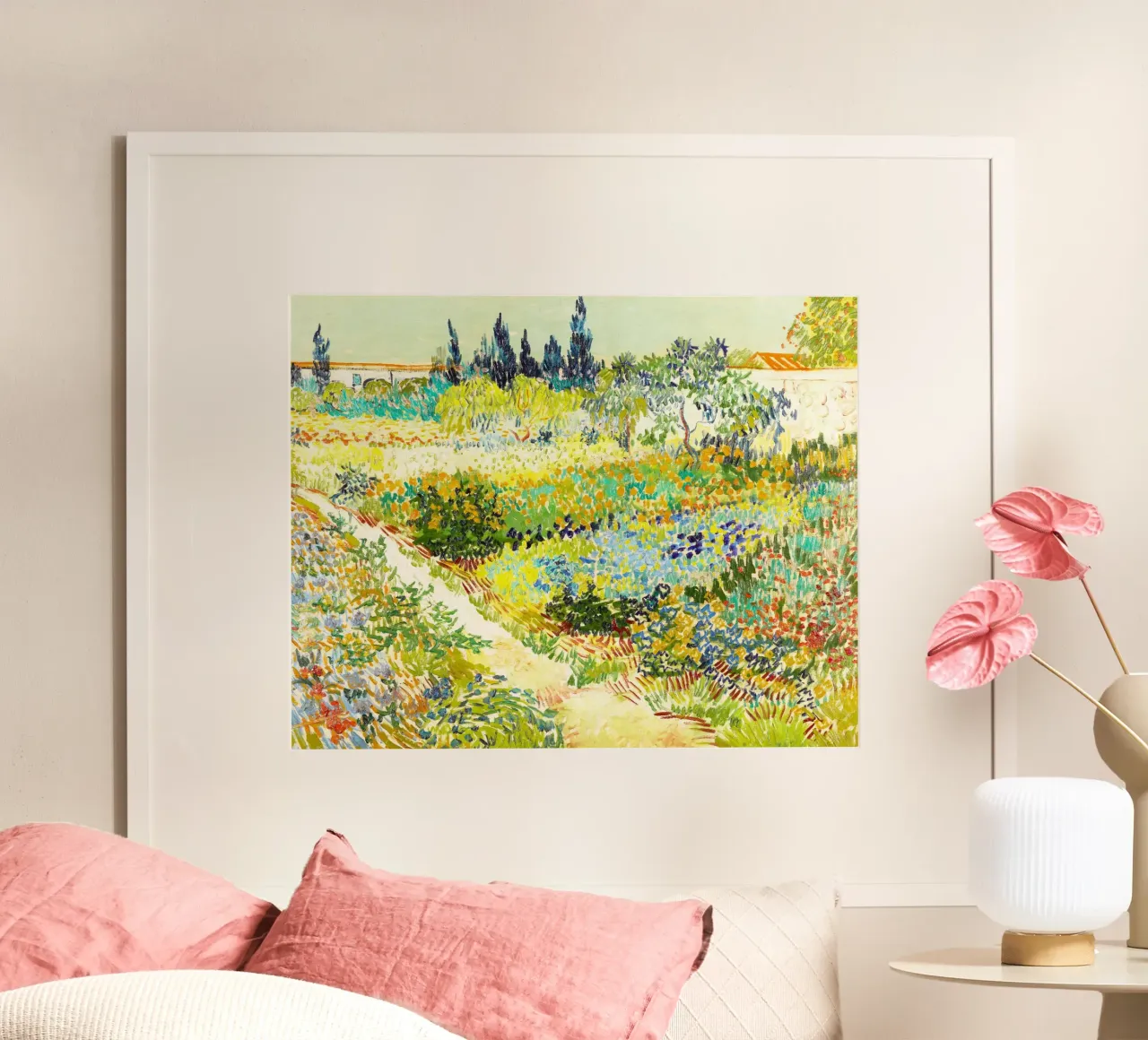 Giardino di Arles - Vincent van Gogh: poster da Van Gogh Prints