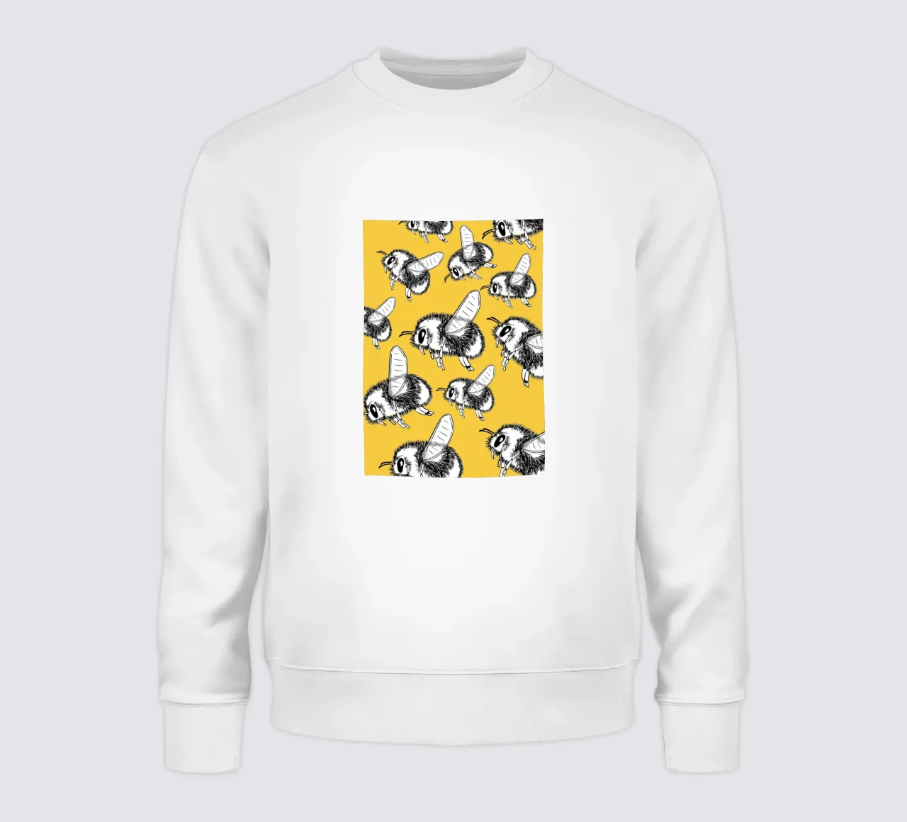 So many retro bees felpa da BAINAI