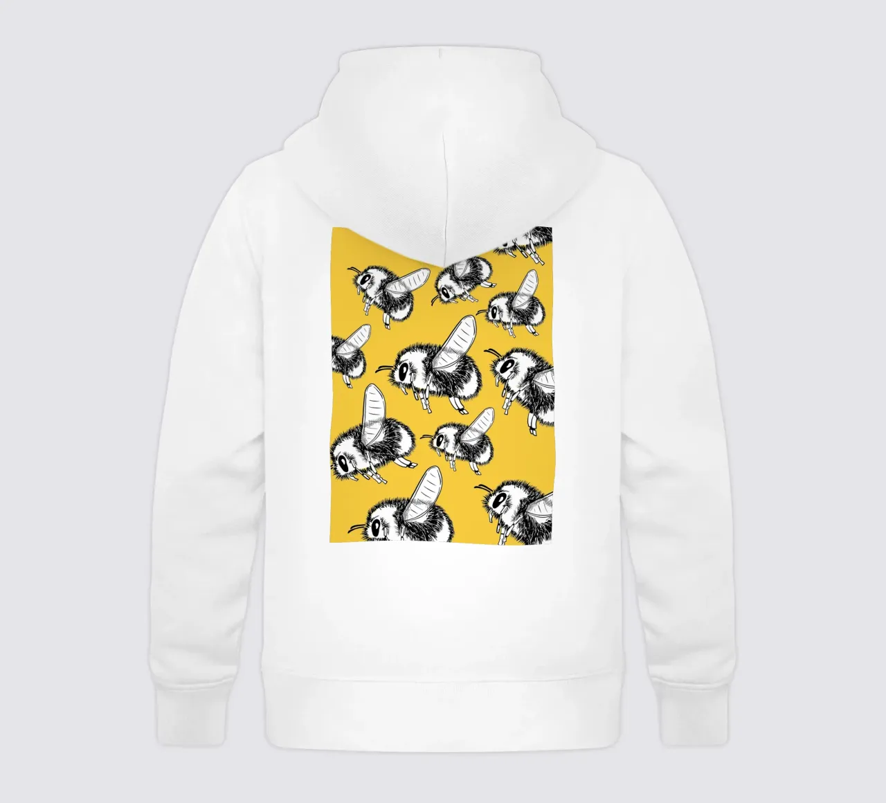 So many retro bees felpa bambino con cappuccio da BAINAI