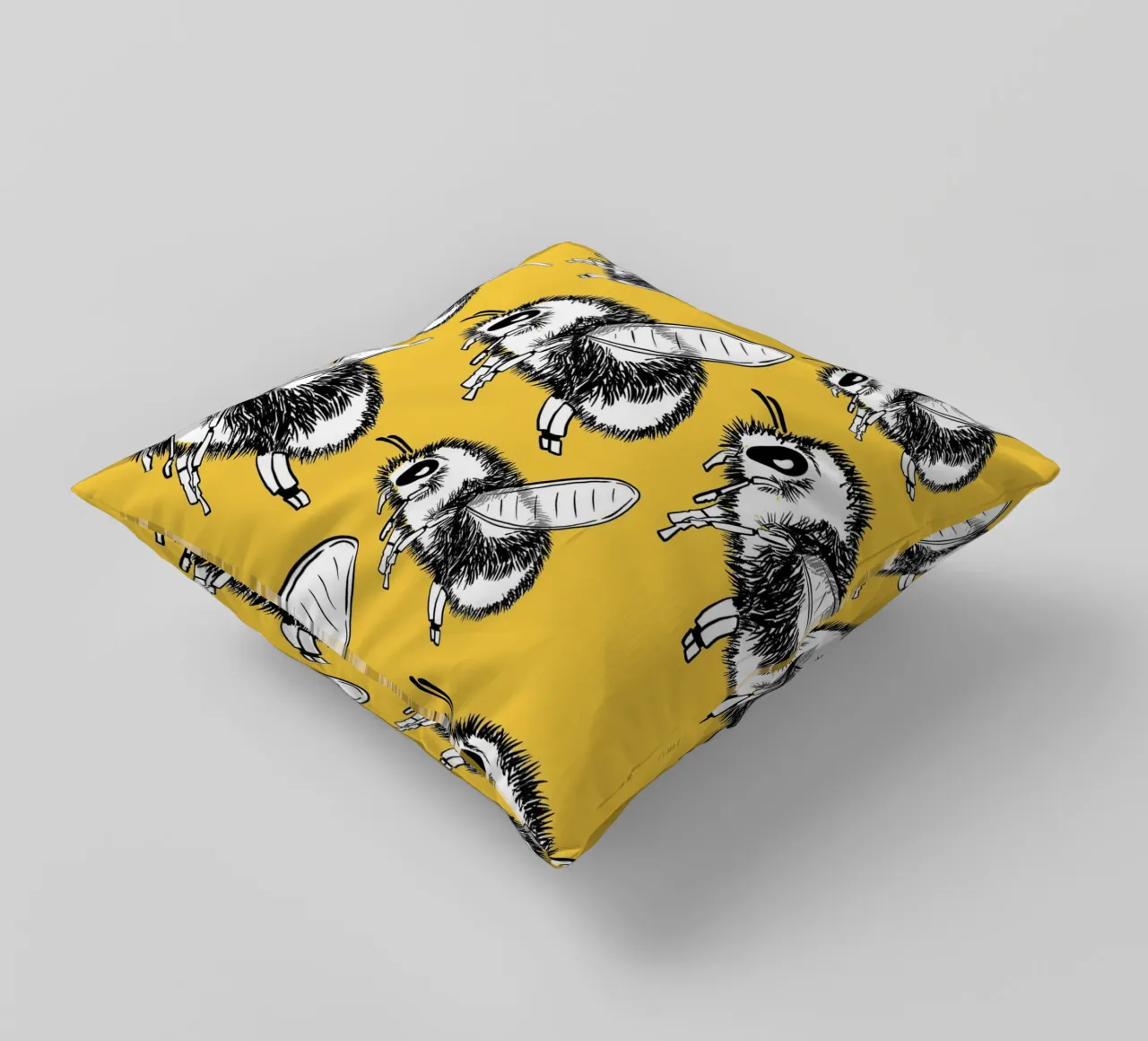 So many retro bees cuscino da BAINAI