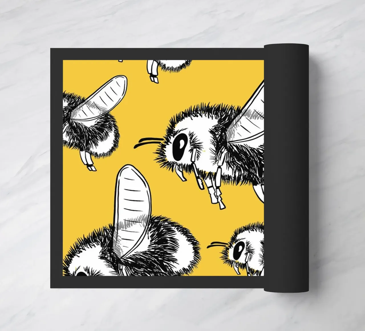 So many retro bees zerbino da BAINAI