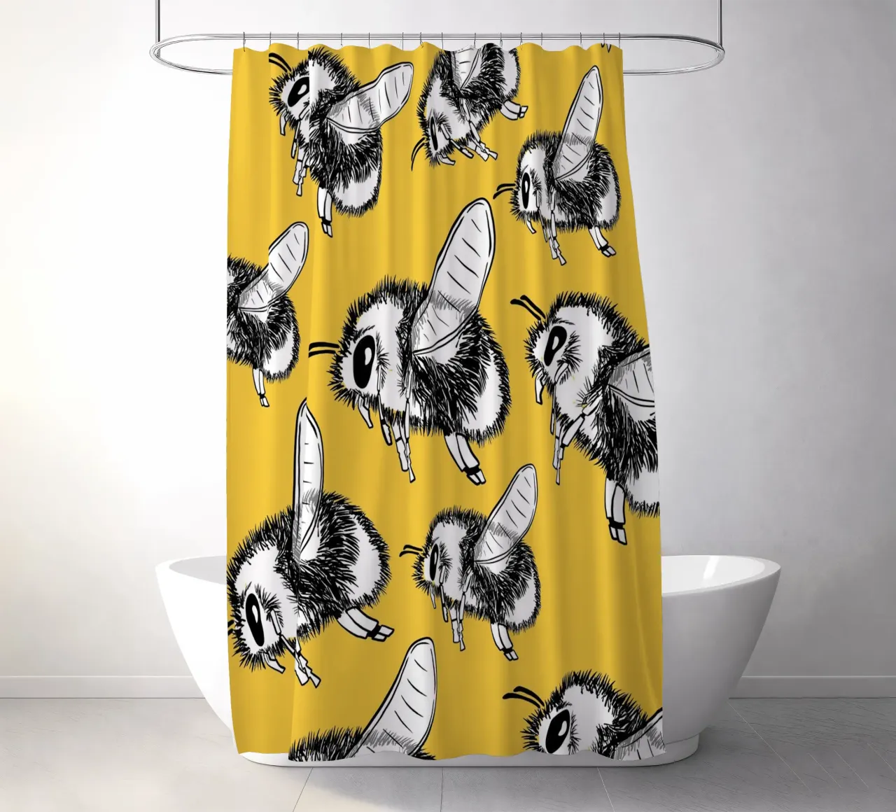 So many retro bees tenda da doccia da BAINAI