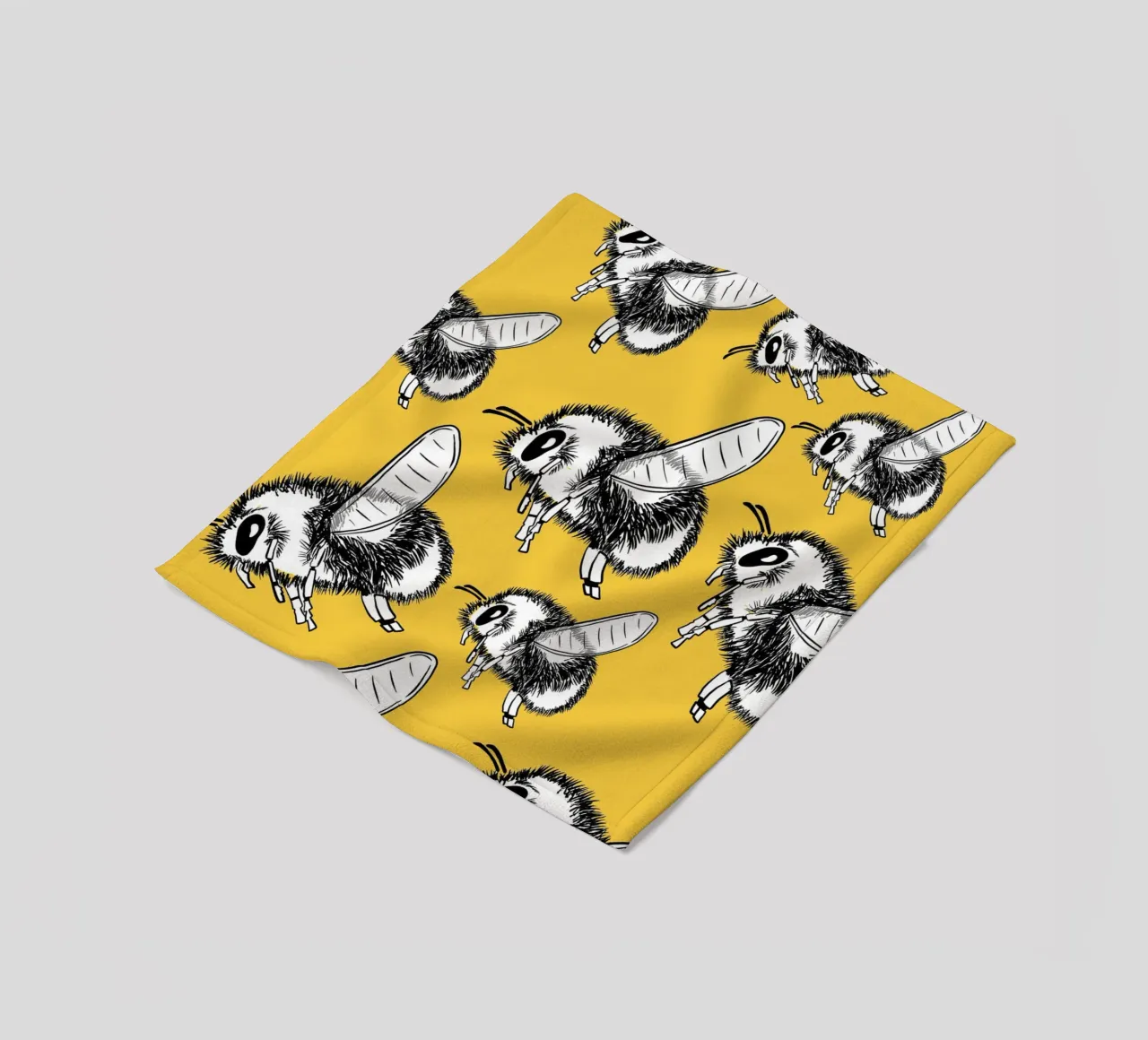 So many retro bees coperta in pile da BAINAI