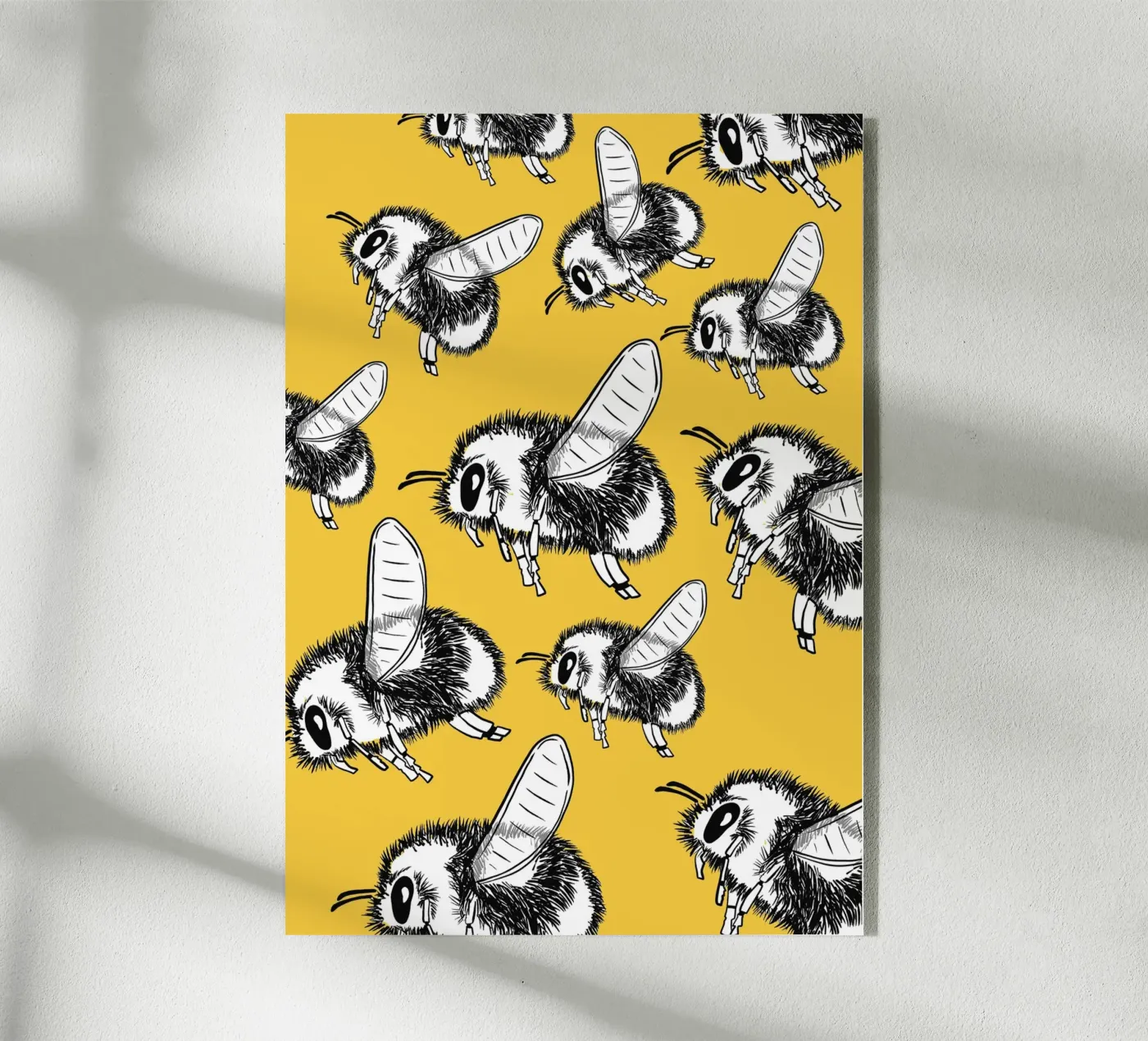 So many retro bees plexiglass da BAINAI