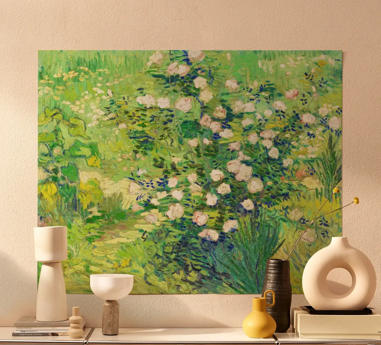 Rose - Vincent van Gogh poster da Van Gogh Prints