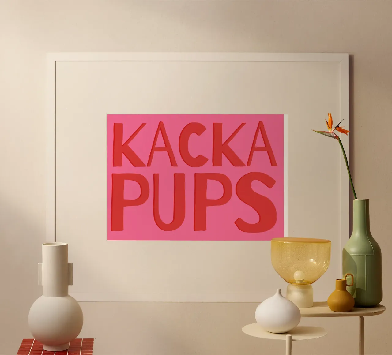 Kacka Pups poster da maedle&co